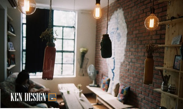 thiết kế quán cafe phong cách